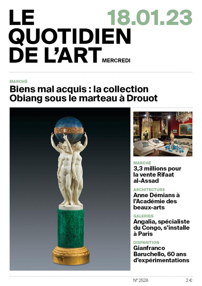 Anne Démians à l'Académie des beaux-arts